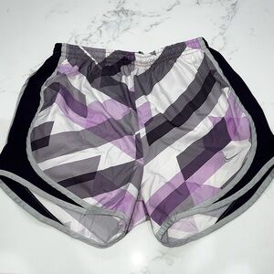 Purple Nike shorts
